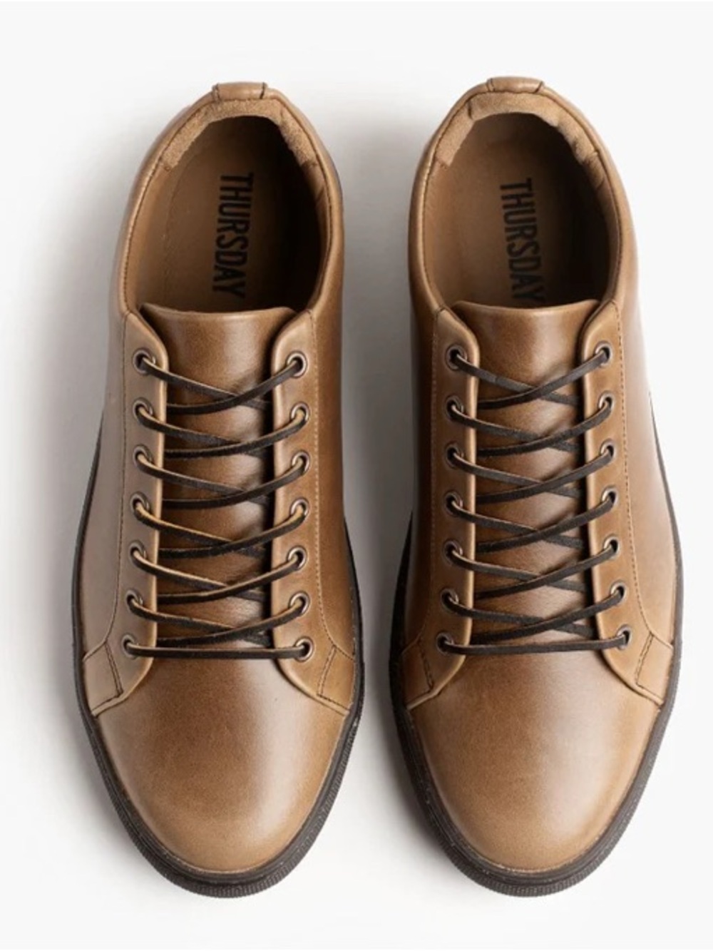 Thursday Premier Low Top in Natural Leather